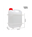 Soporte y bidón para condensados 5L