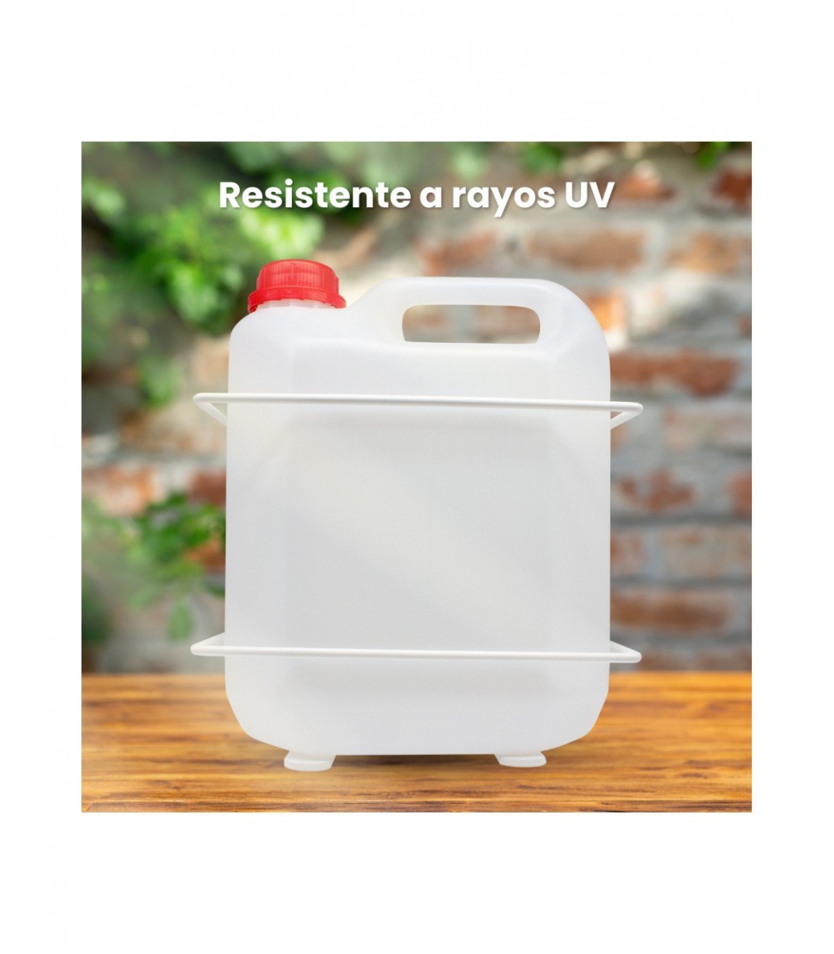 Soporte y bidón para condensados 5L