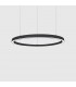 Lámpara Colgante circular ARC Ø900mm 60W 6900Lm Negro