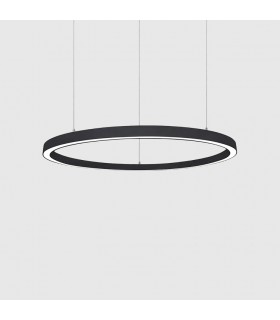 Lámpara Colgante circular ARC Ø900mm 60W 6900Lm Negro