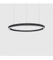 Lámpara Colgante circular ARC Ø900mm 60W 6900Lm Negro