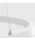 Lámpara Colgante circular ARC Ø900mm 60W 6900Lm Blanco