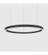Lámpara Colgante circular ARC Ø1200mm 80W 9200Lm Negro