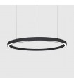 Lámpara Colgante circular ARC Ø1200mm 80W 9200Lm Negro
