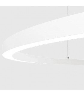 Lámpara Colgante circular ARC Ø1200mm 80W 9200Lm Blanco