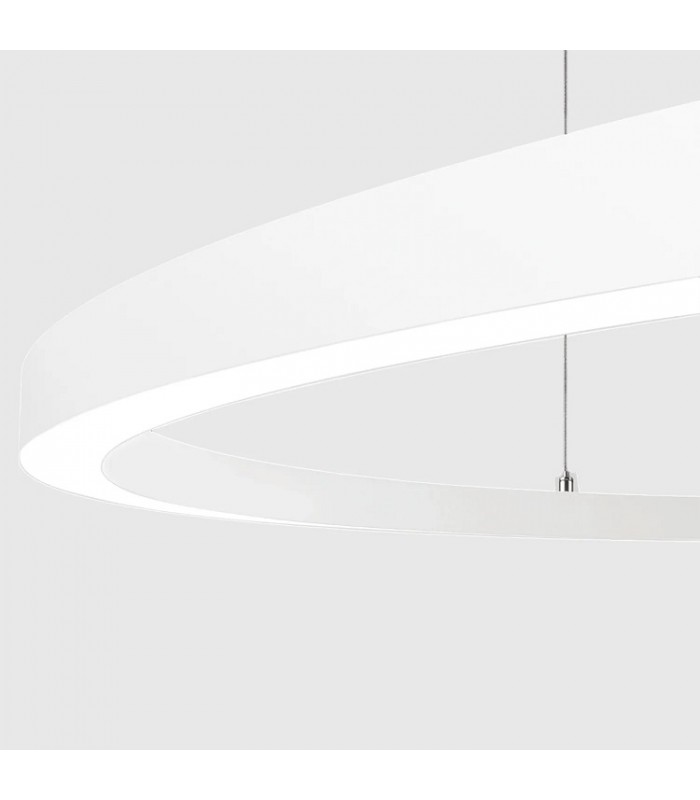 Lámpara Colgante circular ARC Ø1200mm 80W 9200Lm Blanco