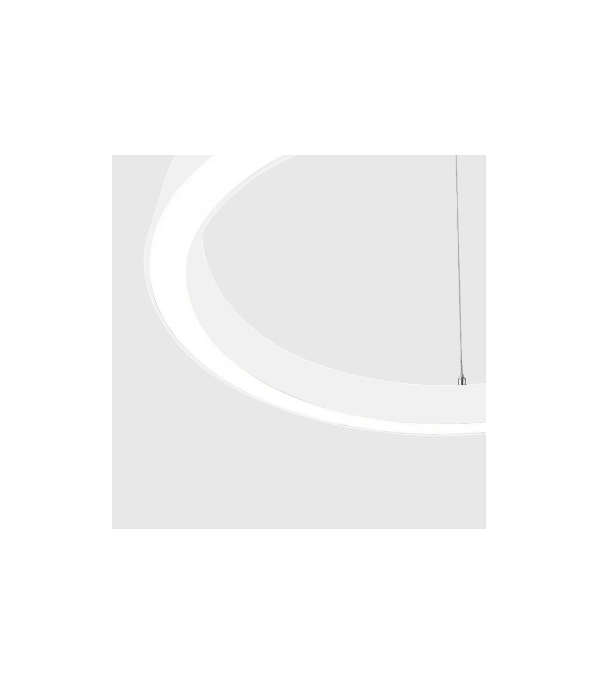 Lámpara Colgante circular ARC Ø1200mm 80W 9200Lm Blanco