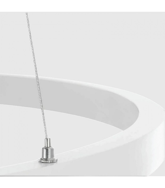 Lámpara Colgante circular ARC Ø1200mm 80W 9200Lm Blanco