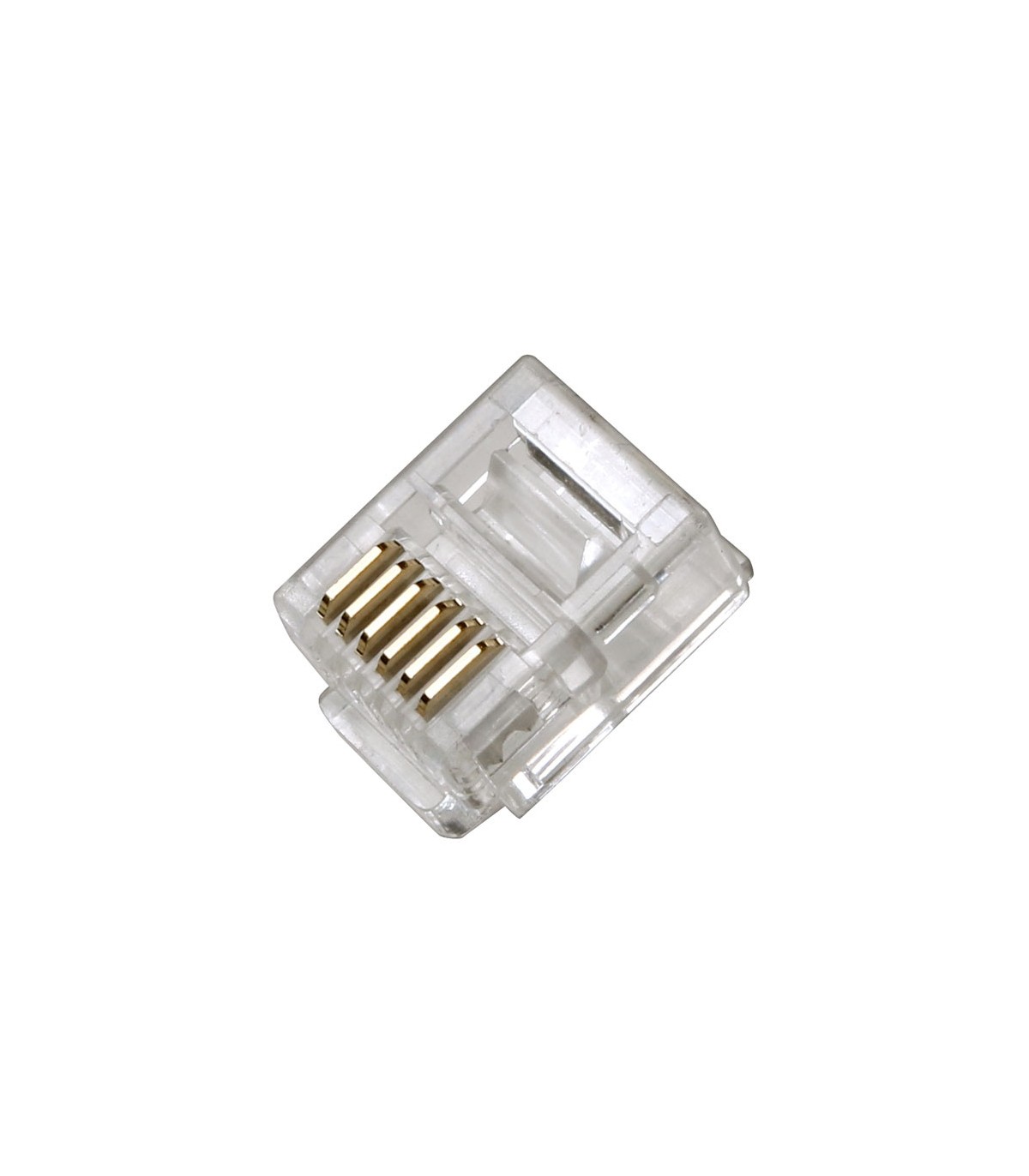 Conector Telefono Macho RJ12 6V/6C