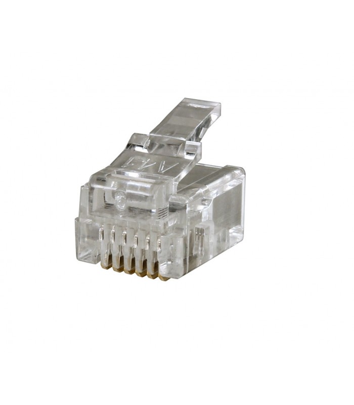 Conector Telefono Macho RJ12 6V/6C