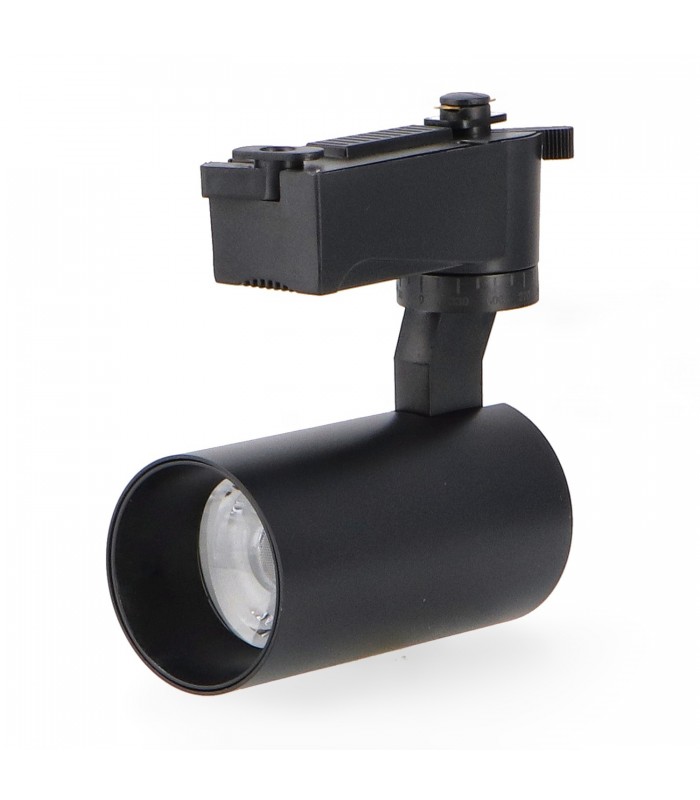 Foco Carril Monofásico BERNA Negro 12W 1200Lm 24º CCT