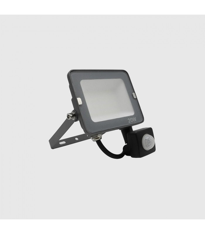 Proyector Led MAXLED SLIM Detector Movimiento 20W 1600Lm IP65
