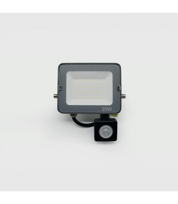 Proyector Led MAXLED SLIM Detector Movimiento 20W 1600Lm IP65