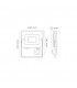 Proyector Led MAXLED SLIM Detector Movimiento 20W 1600Lm IP65