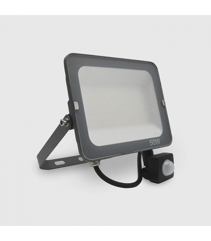 Proyector Led MAXLED SLIM Detector Movimiento 50W 4000Lm IP65