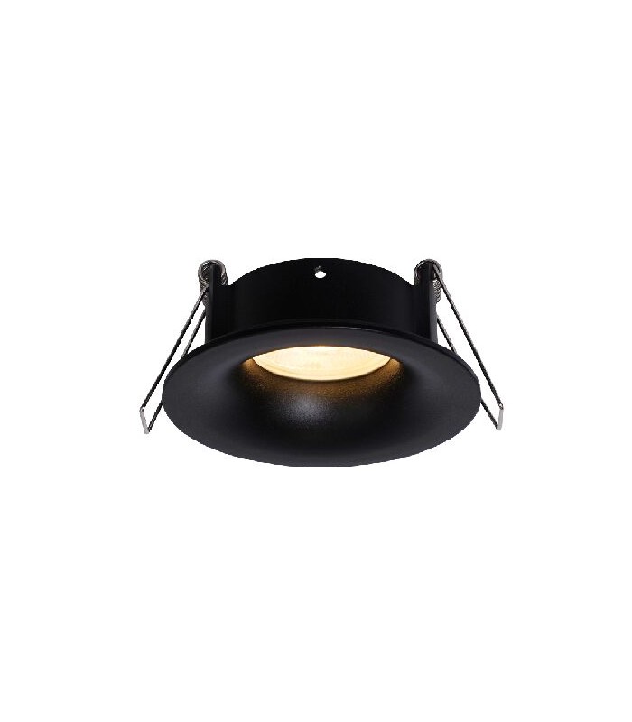 Aro Empotrable TABIRA Redondo Negro IP54