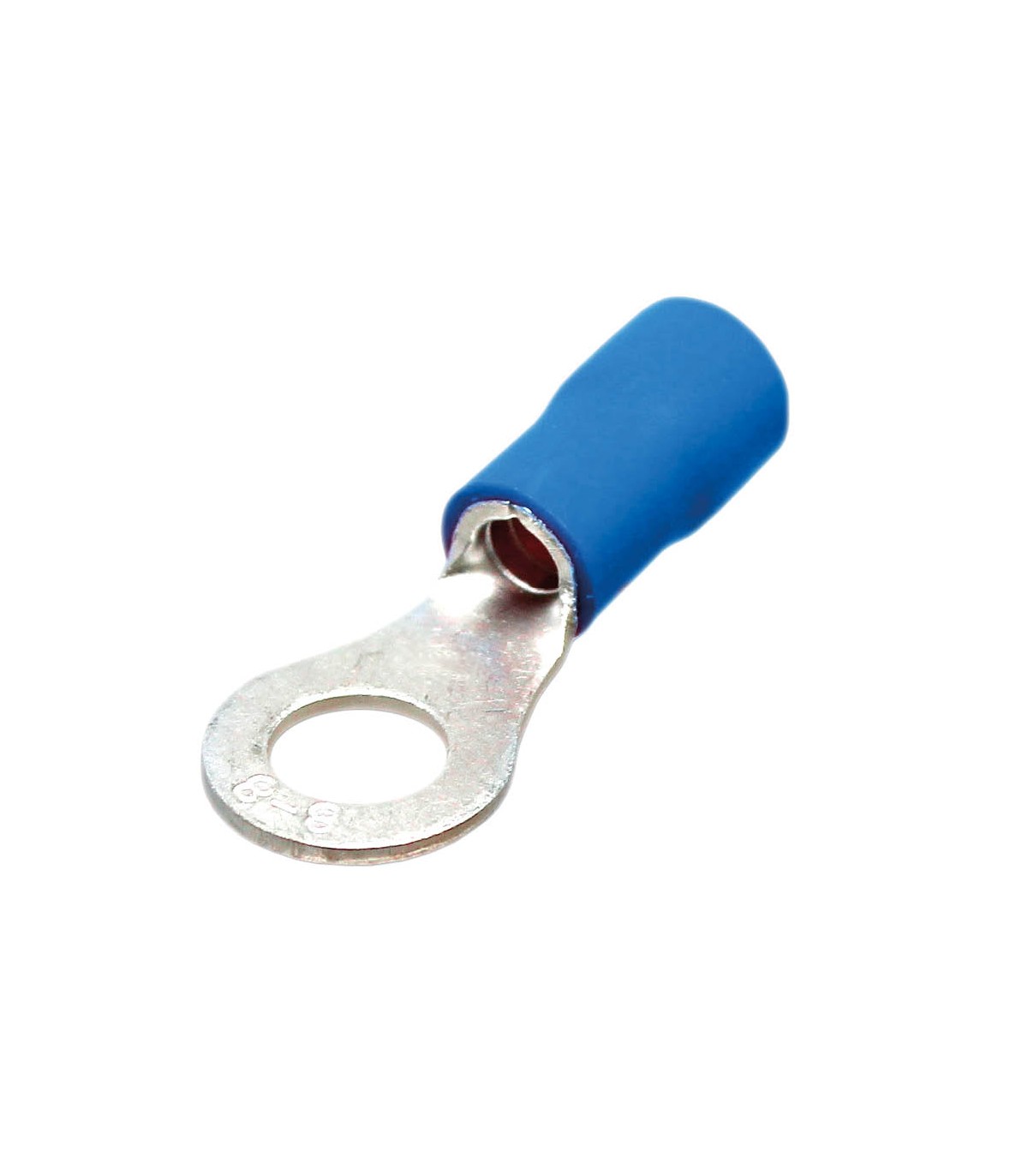 Bolsa 50u Terminal aislado redondo 10,5/2,5mm Azul