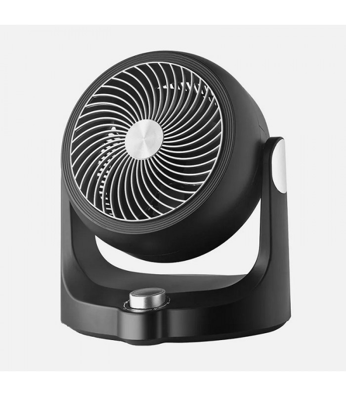 Ventilador de Sobremesa CARTAGO 40W 28cm Negro/Plata