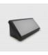 Aplique de Pared MURAL Negro 12W 700Lm IP65 CCT