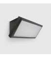 Aplique de Pared MURAL Negro 12W 700Lm IP65 CCT