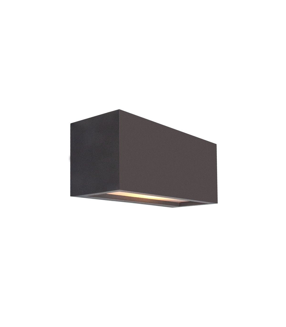 Aplique de Pared UTAH NEW Gris Oscuro 1xE27 IP65