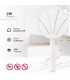 Raqueta eléctrica mata insectos 2 en 1 USB Recargable