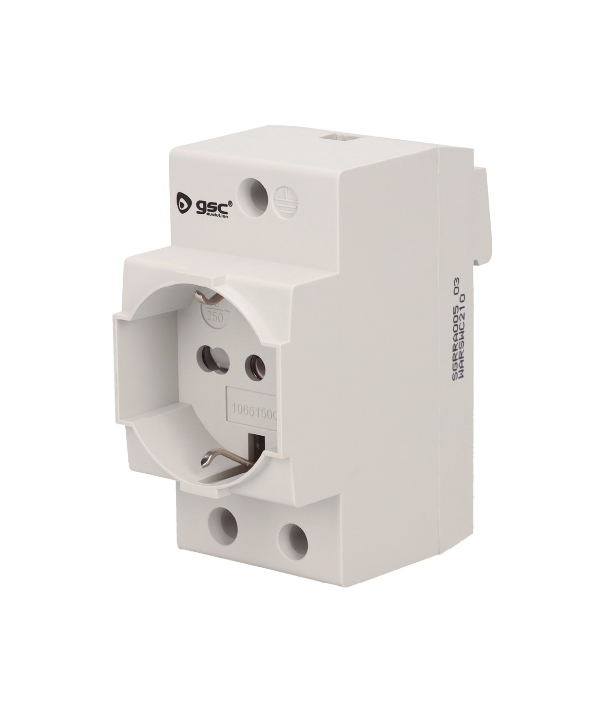 Toma de corriente Schuko modular DIN 250V 16A GSC