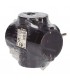 Ladrón cuatro Salidas Schuko 16A 250V Negro