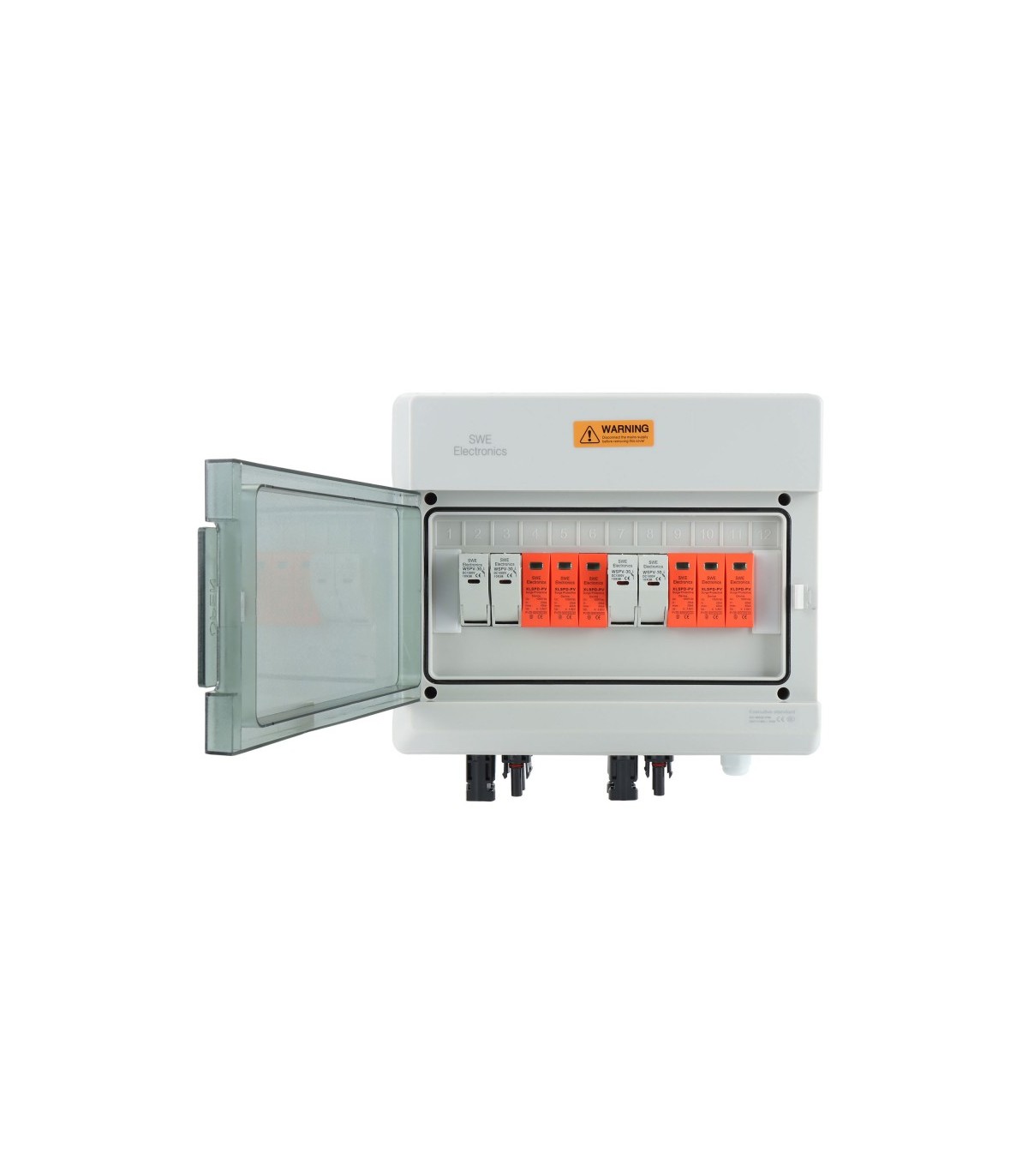 Cuadro de Protección Fv – 1000Vdc 2 In 2 Out 1000V