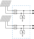 Cuadro DC de protección de strings (2 entradas- 2 salidas)