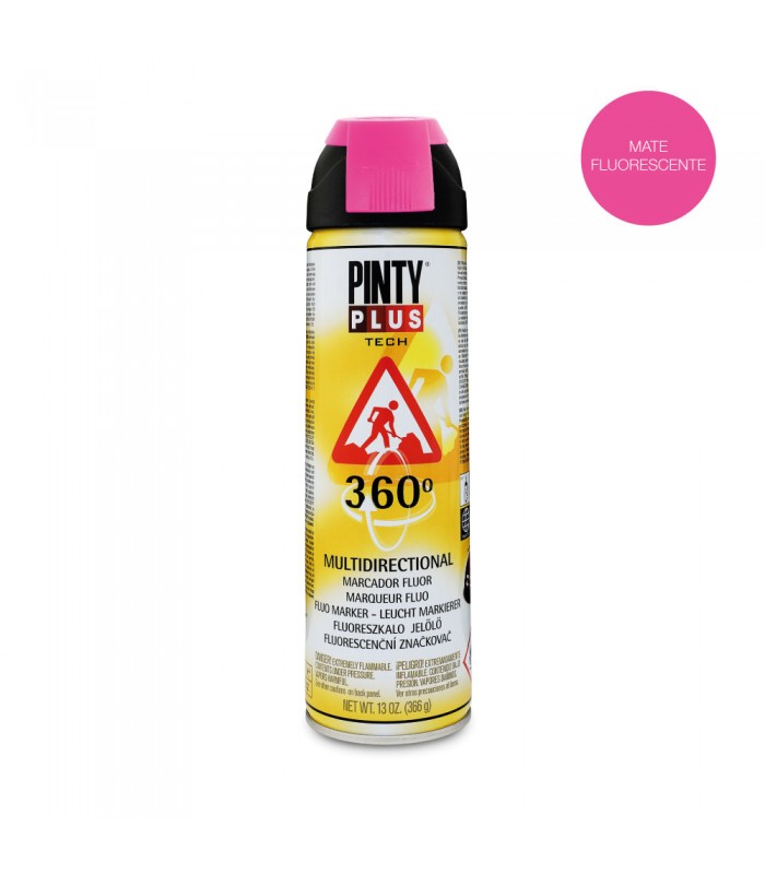 Spray Pintyplus Marcador 500ml T184 Fucsia