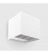 Aplique de Pared Led CUBO Blanco 10W 1000Lm IP65 CCT