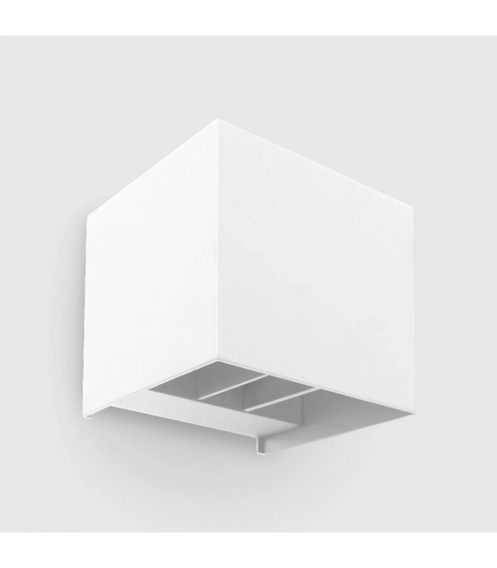 Aplique de Pared Led CUBO Blanco 10W 1000Lm IP65 CCT