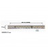 Tira LED 18W/m 1800Lm/m 220V IP65 -Metro-