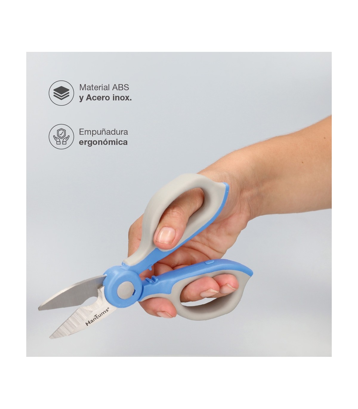 Tijera profesional electricista con funda GSC
