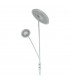 Lámpara de Pie GENOVA Regulable 28+7W 2600+650Lm Blanco