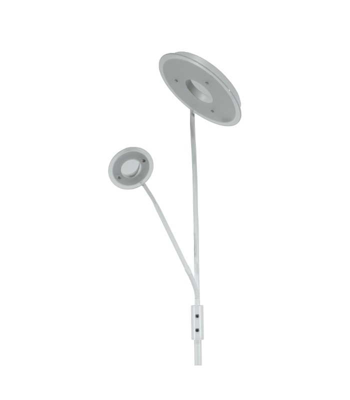 Lámpara de Pie GENOVA Regulable 28+7W 2600+650Lm Blanco