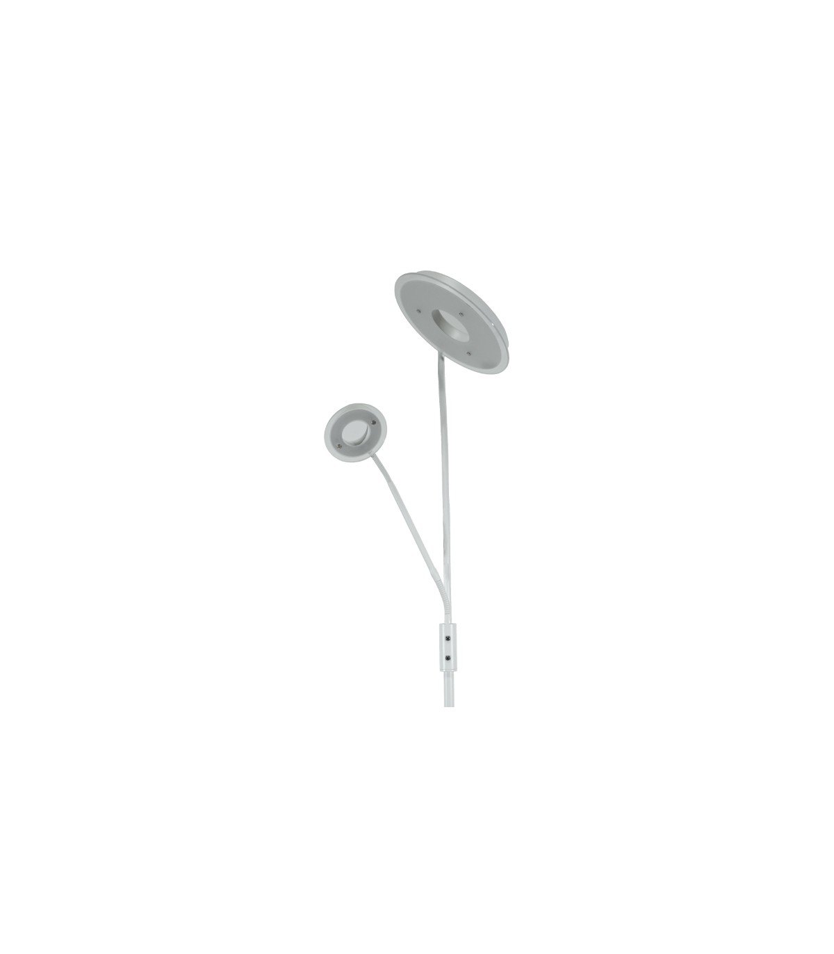 Lámpara de Pie GENOVA Regulable 28+7W 2600+650Lm Blanco