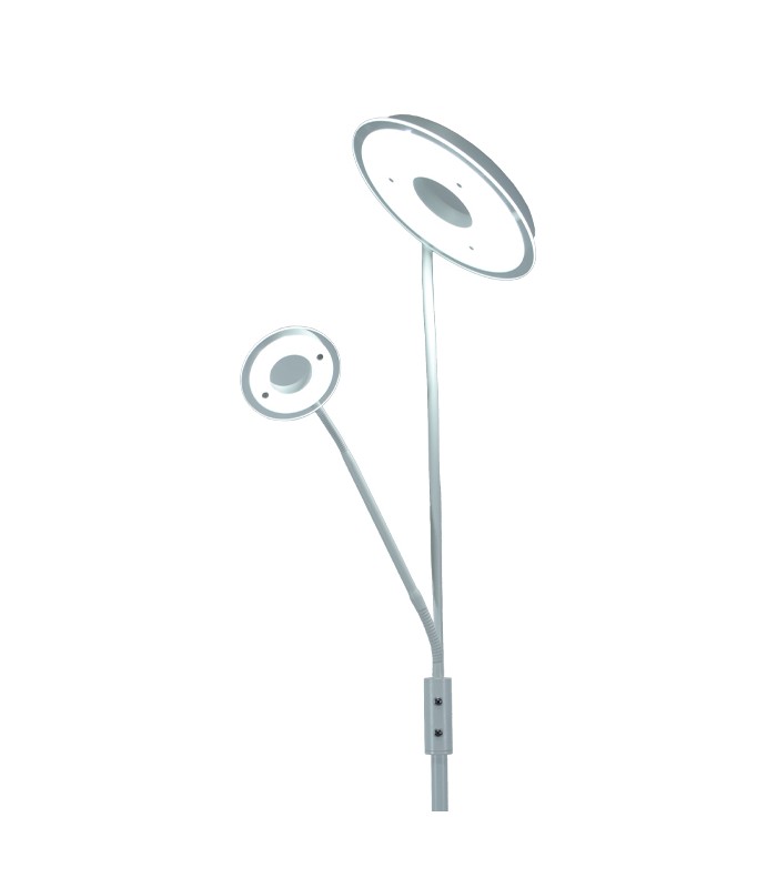 Lámpara de Pie GENOVA Regulable 28+7W 2600+650Lm Blanco