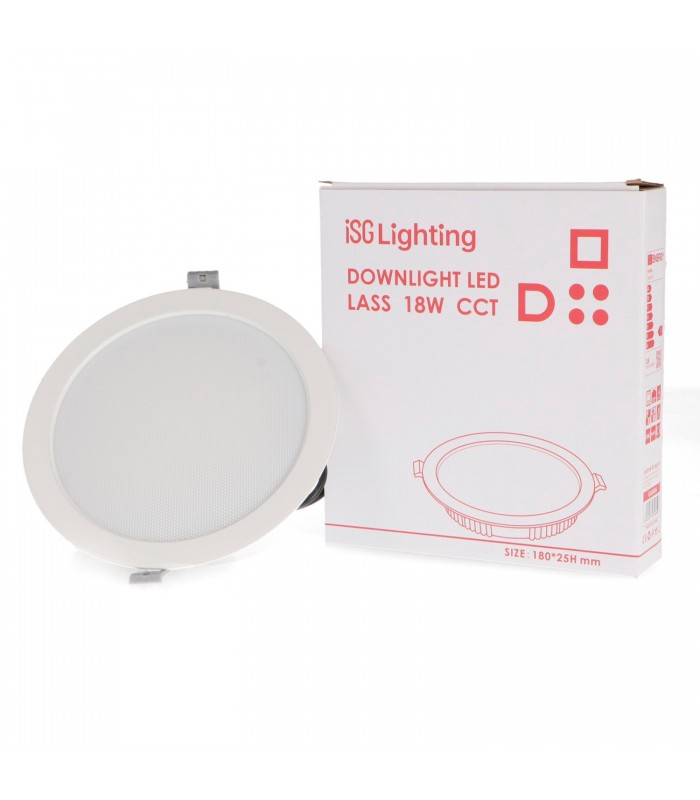 Downlight Led PRO LASS 18W 1730LM 120º IP20 CCT