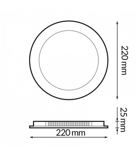 Downlight Led PRO LASS 50W 5000LM 120º IP20 CCT