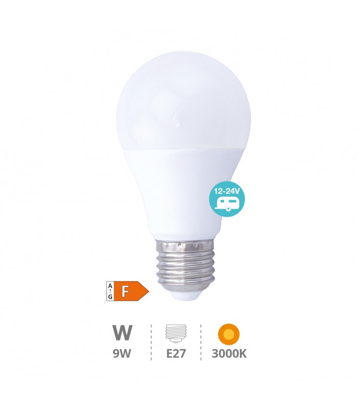 Bombilla Led 12V-24V 9W 924Lm E27