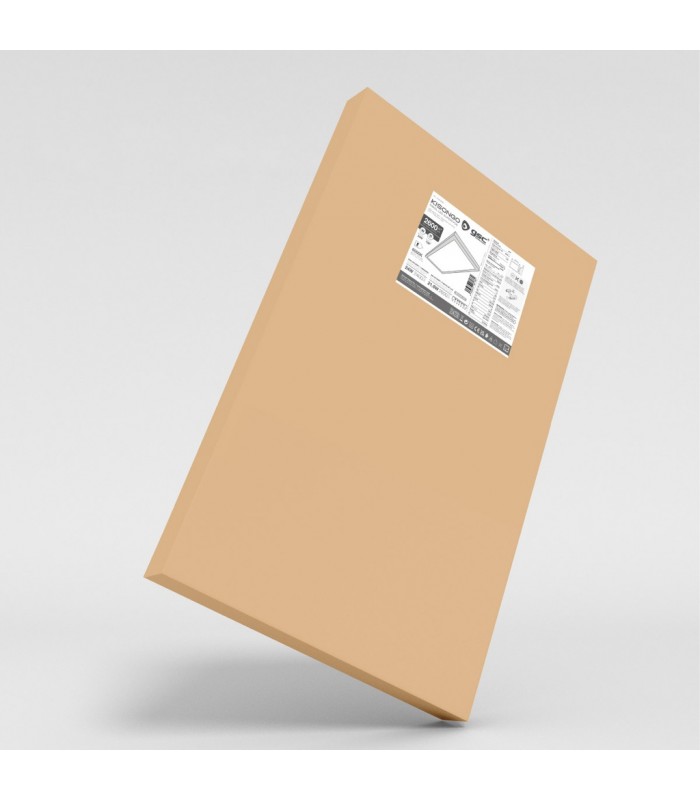 Plafón Superficie 24W 2400Lm 60x30cm Níquel Satín