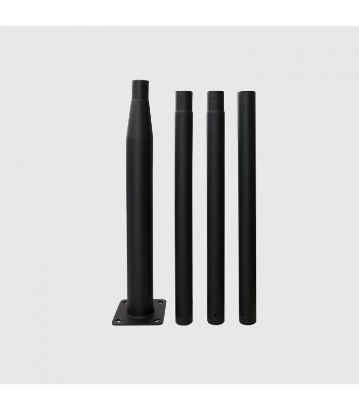 Columna Para Farola LUMIARQ Desmontable Negro Ø57mm 3.7 Metros