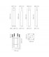 Columna Para Farola LUMIARQ Desmontable Negro Ø57mm 3.7 Metros