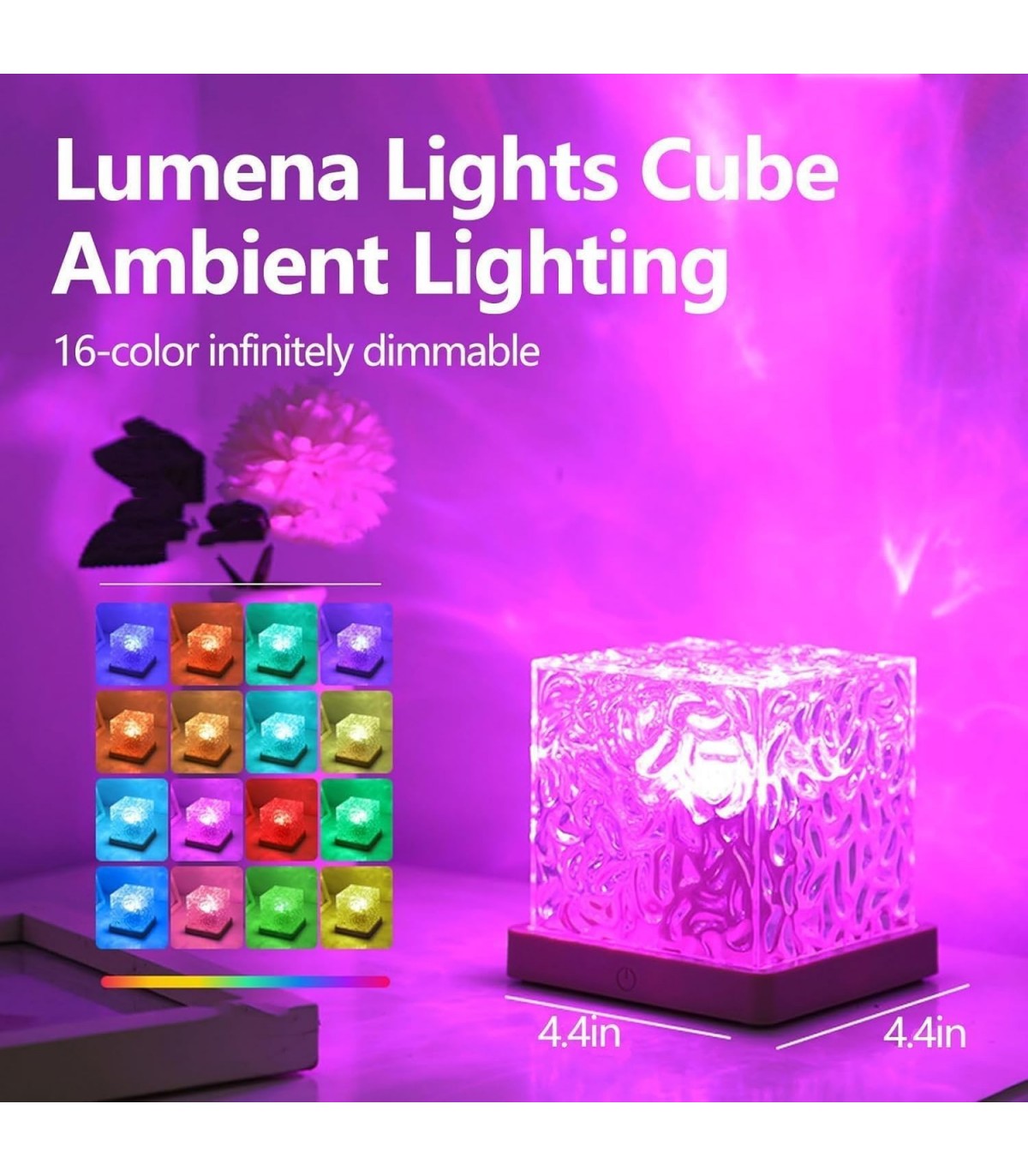 Lámpara Táctil Led Colours 3W 240Lm RGBW