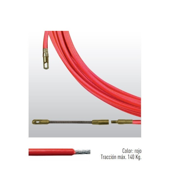 Guia Pasacables 76 NYLON-ACERO 4mmx15m