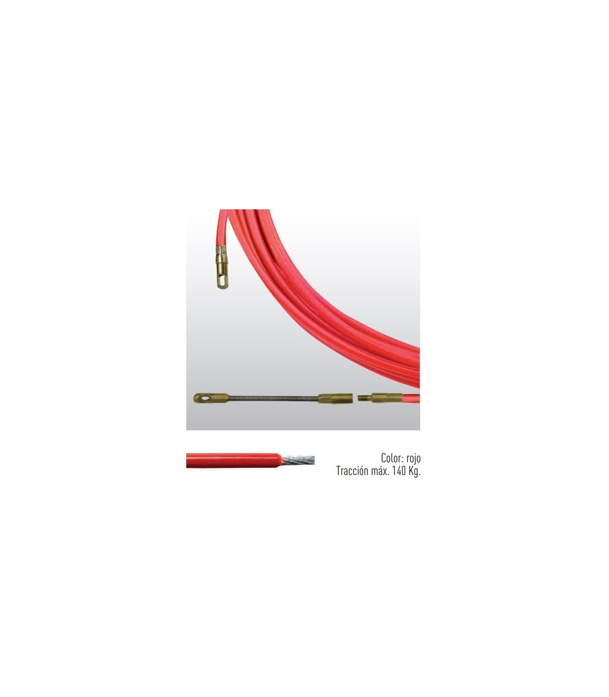 Guia Pasacables 76 NYLON-ACERO 4mmx25m