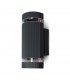 Aplique Pared SemiCilindro 2xGU10 IP54