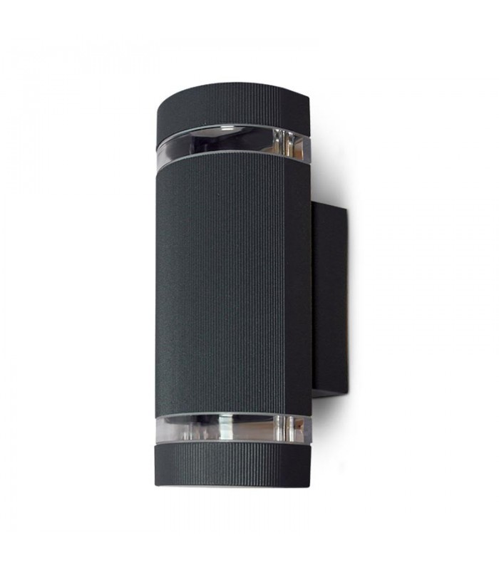 Aplique Pared SemiCilindro 2xGU10 IP54